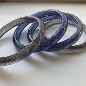 Italian Resin Bangle bracelets
